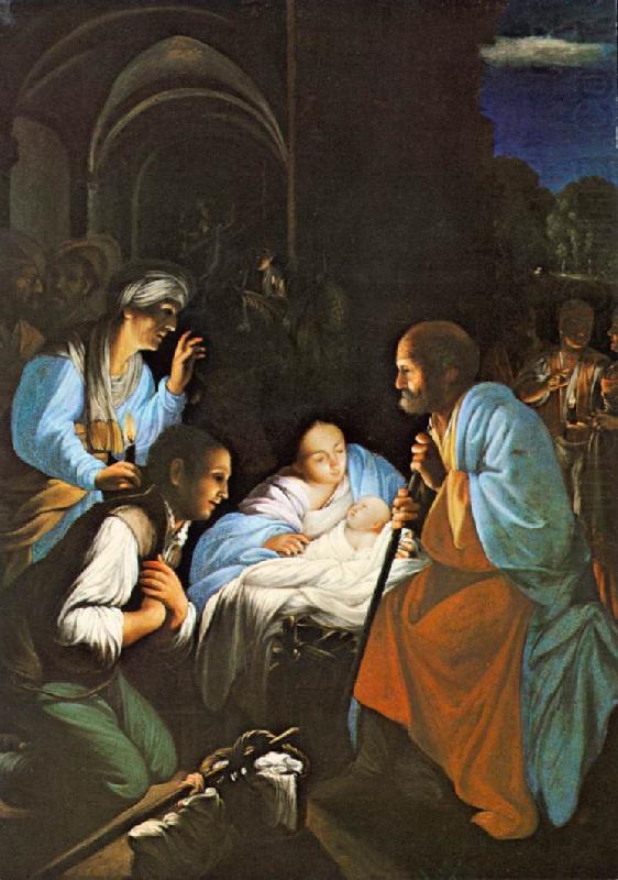 SARACENI, Carlo The Birth of Christ  f china oil painting image